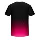 thumbnail image 4 of Mens Casual Pantalones Cortos Raya Impresión Suéter Fitness Deportes Camiseta, Poliéster Cuello Redondo Blusa para Al Aire Libre, Diario Y Primavera Verano Desgaste, 4 of 5