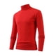thumbnail image 3 of pstuiky camisas de manga larga para hombre, Camiseta de invierno para hombre, color liso, cuello medio alto, manga larga y cuello redondo. top de hombre xl, 3 of 4