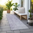 thumbnail image 6 of Addison Rugs Chantille Indoor/Outdoor Transitional Medallions Lavender Washable Runner Rug, 2'3" x 7'6", 6 of 6