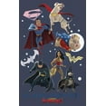 thumbnail image 2 of Boy's DC League of Super-Pets Super Squad Graphic Tee Navy Blue Heather Medium, 2 of 4