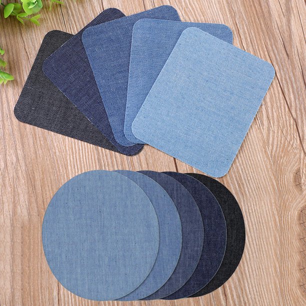 unbranded 20Ud Parches Para De Mezclilla Colores Surtidos Para Reparar Y Decorar Ropa Y Accesorios