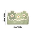 thumbnail image 3 of TIMIFIS Bathroom Rugs Flower Diatom Mud Absorbent Drying Soft Mat Bathroom Door Mat Toilet Non Slip Mat Bathroom Floor Mat Bath Mat, 3 of 6