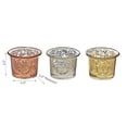 thumbnail image 2 of Mercury Mini Tealight Holder  - Set of 3, 2 of 3