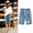 Light Blue womens pants, variant on up to 60% off Gifts Usmixi Womens Drawstring Elastic Waist Shorts Fashion ECG Print Plus Size Half Pants Casual Cotton Linen Loose Short Pants with Pocket Black XXL