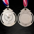 thumbnail image 4 of Premio Bronce Plata Oro 1er 2º Medalla Del Gold Silver Bronze Medal 30pcs 2 Pulgadas Con Cinta Cuello Ronda para Competiciones Party, 4 of 9