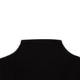 thumbnail image 3 of Kids Tops Solid Color Stand Collar Long Sleeve Pullover Blouse, 3 of 5