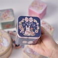 thumbnail image 1 of Heart-shaped PU Folding Makeup Mirror, Portable Small Mirror, Double-sided Mirror, Girl's Handheld Makeup Mirror, Gift Mirror, 1 of 4