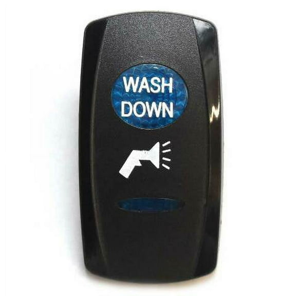 Avalon Pontoon Boat Rocker Switch Actuator 125127 | Washdown Cover Black Blue