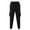 Black, variant on Caqnni Mens Casual Joggers Pants Sweatpants Cotton Cargo Pants Outdoor Running Workout Pants with Pockets (Black,S)