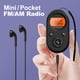 thumbnail image 2 of Juego de radio Mini Radio AM/FM de bolsillo, Radio estéreo con batería y pantalla LCD, auriculares c Tomshoo  Juego de radio, 2 of 7