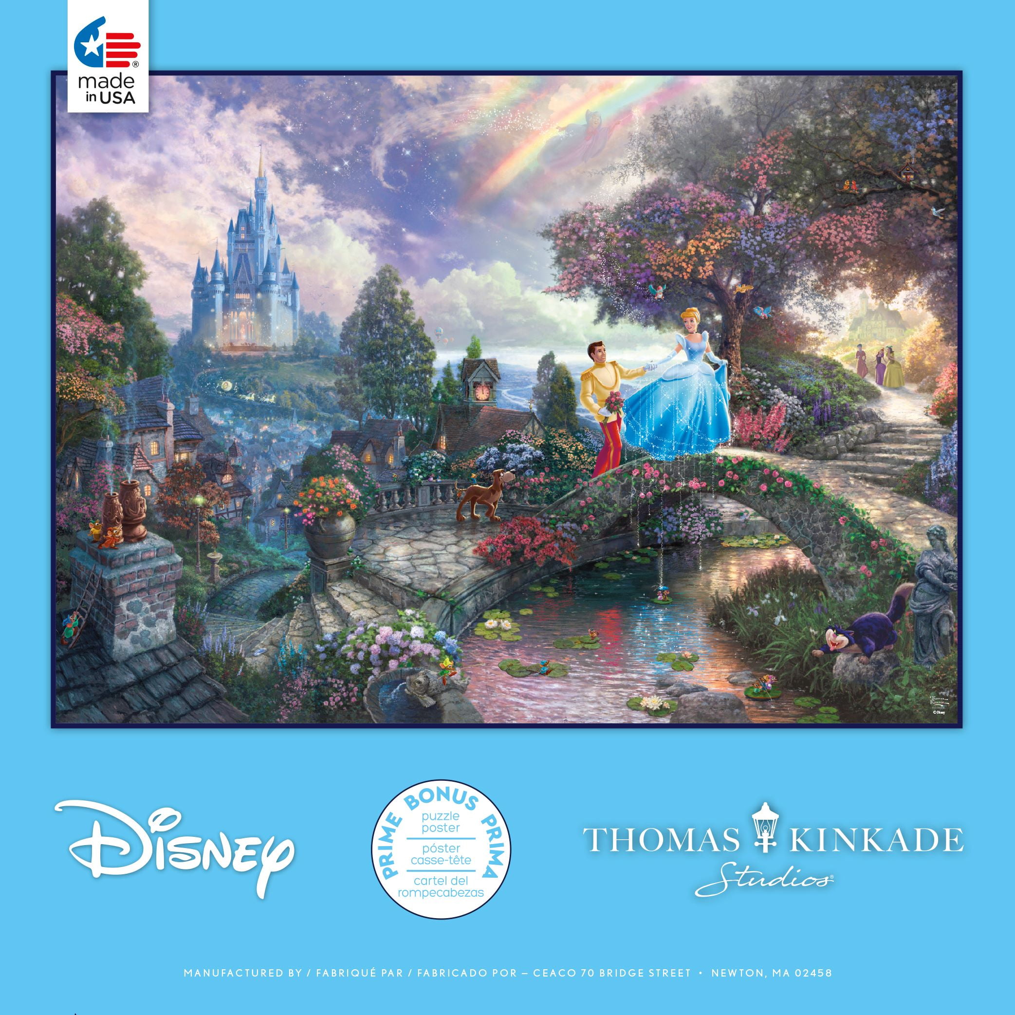 Ceaco 1000 Piece Disney Interlocking Jigsaw Puzzle Store Assortment Puzzle and Image Will Vary