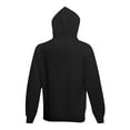 thumbnail image 3 of Hoodies for Men Rain Jacket Men Retro Long Sleeve Hoodie Hooded Sweatshirt Tops Jacket Coat Outwear Rain Coat Jackets for Men Black Polyester 3X, 3 of 4