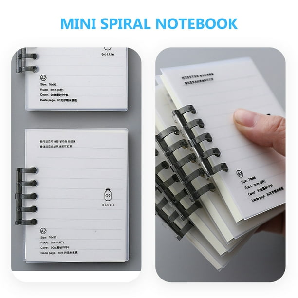 Zcyifa Top Bound Memo Book Portable Spiral Mini Notepad Zcyifa Top Bound Memo Book Portable Spiral Mini Notepad