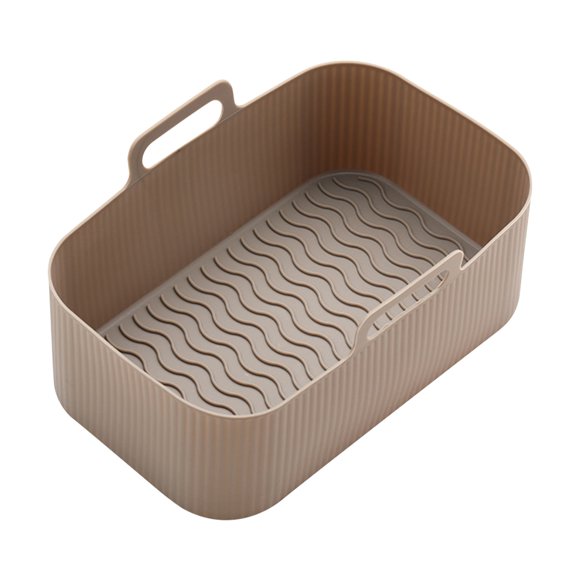 Air Fryer Silicone Pot Round Liners Reusable Air Fryer Basket Liners Accessories - Replacement of Parchment Liners