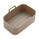 thumbnail image 2 of Fiudx Revestimiento Reutilizable para Freidora, de Silicona Antiadherente, Fácil de Limpiar, Resistente Al Calor Hasta 232 °C, para Freír, Hornear y Cocinar Al Vapor, Ideal para Cocineros Caseros, 19, 2 of 3