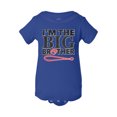 thumbnail image 1 of Bébés Je Suis le Grand Frère Body Baseball - Royal - 18M, 1 of 1