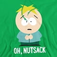 thumbnail image 2 of South Park Oh Nutsack Unisex Adult Pull-Over Hoodie,Kelly Green, Medium, 2 of 6