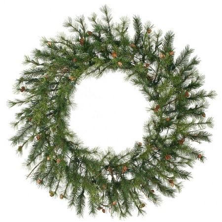 Vickerman 48" Mixed Country Pine Artificial Christmas Wreath, Unlit