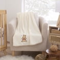 thumbnail image 4 of Winnie the Pooh Appliqued Baby Blanket, Ivory, Infant, Unisex, 4 of 6