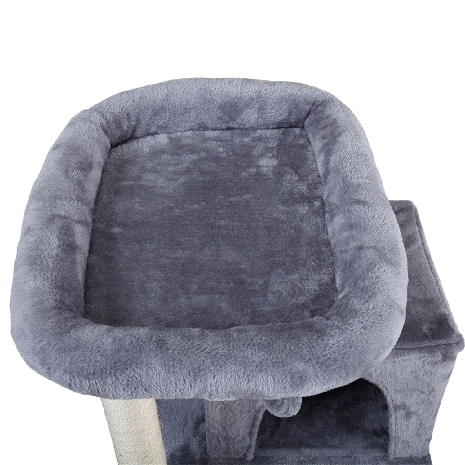 Pefilos Cat Condo for Multiple Cats, Multi-Level Cat Tree for Big Cats Cat Tower Furniture with Sisal-Covered Scratching Posts, Cat Tower for Indoor Cats, Gray Pefilos Cat Condo for Multiple Cats, Multi-Level Cat Tree for Big Cats Cat Tower Furniture with Sisal-Covered Scratching Posts, Cat Tower for Indoor Cats, Gray