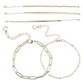 thumbnail image 1 of Here's a polished and engaging product description for your **5pcs Titanium Steel Bracelet Set for Women**:\n\n \n\n**Elegant 5 Pack Titanium Steel, 1 of 5