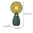 thumbnail image 4 of UttpKLBx Mini Portable Small Tower Fan Mini Portable Fan Handheld Personal Mist Fan Portable Room Air Conditioner, for Home Office Travel Outdoor (B), 4 of 6