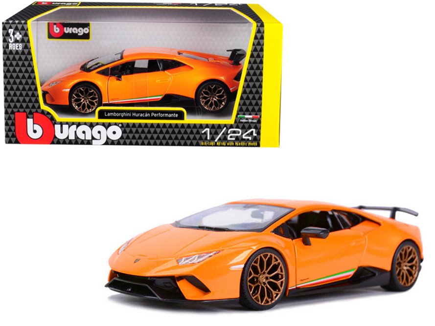 Lamborghini Huracan Performante, Orange - Bburago 18-21092OR - 1/24