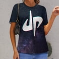thumbnail image 4 of Dude Perfect T-Shirts for Women, Fasion Oversize Short Sleeve Shirts, Casual 3D Print Tee, S-6XL, 4 of 9