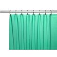 3 Gauge Vinyl Shower Curtain Liner w/ Weighted and Metal