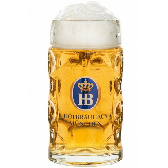 Chope de Bière Allemande Munich Hofbräuhaus München HB 1 Litre King Werk KI 1000074