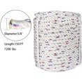 SHZAITOR Double Braid Polyester Tree Rope, 5/8in x 150FT, 7200 Lbs ...