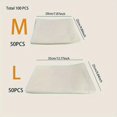 thumbnail image 1 of Bamboohart 100pcs Set of Vacuum Food Storage Bags with 3 Sizes  Suitable for Food Preservation and Sous Vide Cooking – Includes Freshness-Sealing Bags  Fruit Bags  Packaging Bags  Kitch, 1 of 6