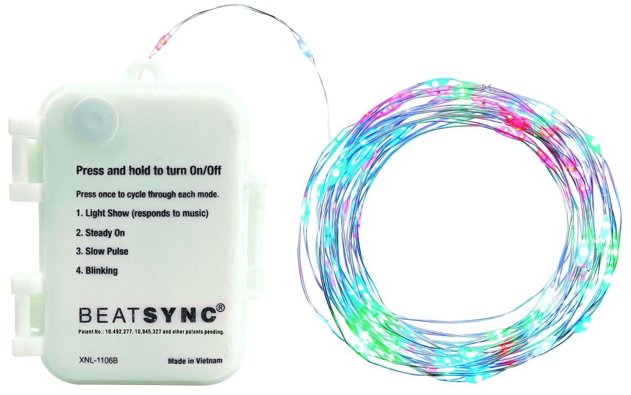 Beatsync 100ct Multi Color Lights