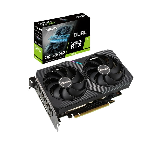 Tarjeta gráfica ASUS GeForce Dual RTX 3060 12GB GDDR6