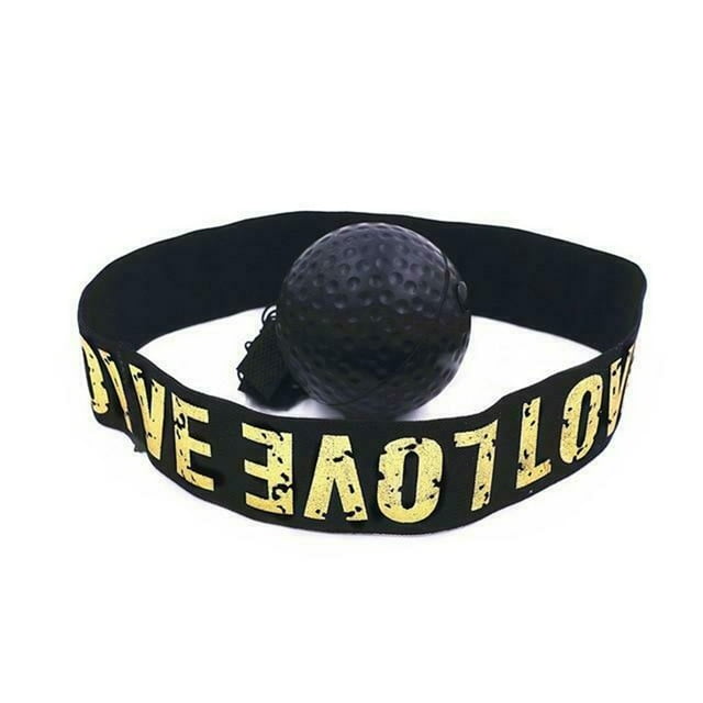 Bandeau de Vitesse de Boxe Balle Punch Reflex Muay Thai Sanda MMA Réaction Agilité Entraînement Main Œil Gym Entraînement Physique Exercice