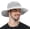 Light Grey, variant on 1 Pc Unisex Wide Brim Boonie Hat - UPF 50+ UV Protective & Cooling for Hiking and Beach (Light Grey)