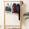 thumbnail image 7 of 2Pcs 360°Swivel Wood Closet Hangers, Purse Organizer, Hat Holder, Belt Organizer, Tie Rack, 7 of 7
