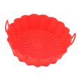 thumbnail image 3 of Revestimientos para freidora de aire de 7,5 pulgadas, grado alimenticio, evita que se pegue, freidora de aire reutilizable, olla de silicona para reemplazar el papel de revestimiento de pergamino, col, 3 of 14