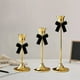thumbnail image 4 of Juego de 12 Lazos de Terciopelo para Árbol de Navidad | Elegantes Lazos para Coronas y Guirnaldas | Material Suave y Sedoso para Decoración Navideña y Adornos de Regalo, 4 of 6