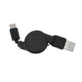 thumbnail image 2 of USB 3.1 Charging Cable Retractable Type-C Fast Charging Cord Portable High Charger Cable for  Phones (Black), 2 of 6