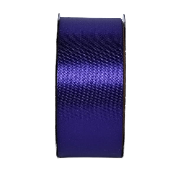 Gwen Studios 1 5/16" Purple Ace Satin Ribbon, 3 yards