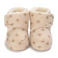 thumbnail image 2 of Winter Plush Cartoon Bear Baby Shoes Soft Sole Warm and Comfortable Cotton Boots 0-18M, 2 of 9