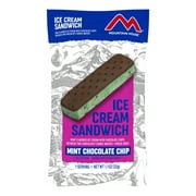 Mountain House Mint Chocolate Chip Ice Cream Sandwich/Bar, Freeze-Dried, 1 Serving