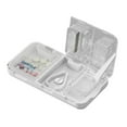 thumbnail image 2 of YAOMOBB Pill Dispenser Large Capacity Splitter Storage Box Food Grade Transparent 3 in 1 Crusher Container (Tablet Storage), 2 of 7