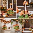 thumbnail image 6 of LEFXSMR Porch Goose Outfits, 23 Inch Porch Goose Clothes Bonnet Apron Dress Set, Thanksgiving Decorations for Farmhouse Yard Lawn Gooses Statue, 6 of 7