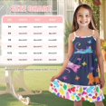 thumbnail image 5 of Uourmeti Toddler Girls Horse Dresses Kids Summer Sundress Sleeveless A Line Tiered Swing Dress for Girls Causal Soft Midi Dresses for Party School, 5 of 6