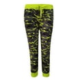 thumbnail image 5 of JGTDBPO Capri Leggings For Women Camouflage Printed Patchwork Drawstring Yoga Pants Casual Cropped Leg Pants, 5 of 6
