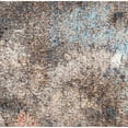 thumbnail image 4 of SAFAVIEH Monray Calista Geometric Polyester Area Rug, Blue/Multi, 7' x 7' Round, 4 of 5