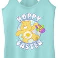 thumbnail image 2 of Junior's Care Bears Hoppy Easter Funshine  Racerback Tank Top Cancun Large, 2 of 4