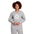 thumbnail image 2 of Reebok Women's and Women's Plus Sport Core Crewneck and Straight Leg Pant 2-Piece Set, Sizes XS-4X, 2 of 8